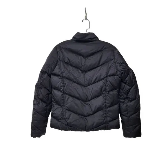 Eddie Bauer Black Goose Down Puffer Jacket - Picture 2 of 4